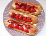 Eclairs à la fraise