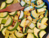 Courgettes au kiri