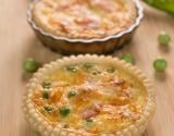 Mini quiches petits pois et bacon