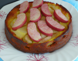 Cake à l'andouille et à la pomme