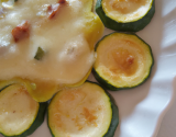 Gratin courgette-patisson savoyard