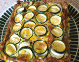 Gâteau courgettes et mozzarella