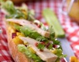 Tartines au Foie Gras aux fruits et légumes