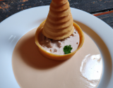 Cône à la mousse de foie gras