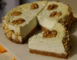 Cheesecake au Roquefort et sauce caramel au Banyuls