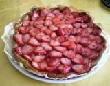 Tarte fraise rhubarbe