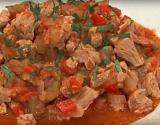 Axoa de veau aux poivrons