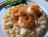 Risotto gambas & st-jacques