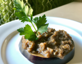 Caviar d'aubergines aux fines herbes