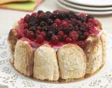 Charlotte aux fruits rouges maison fromage blanc et mascarpone