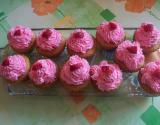 Cupcake aux fraises