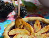 Tartelettes à la mûre & aux nectarines