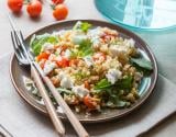 Salade lentilles corail