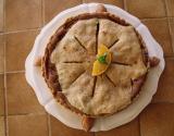 Tarte aux pommes maison à la frangipane