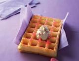 Gaufre aux pralines roses