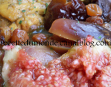 Tajine de poulet aux figues fraiches et fruits secs !