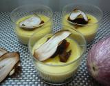 Panna Cotta aubergine & vanille