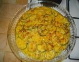 Gratin de courgettes au piment d'espelette