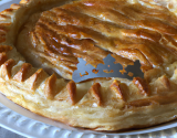 Très belle galette des rois à la frangipane