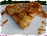 Tarte aux pommes / coings et caramel