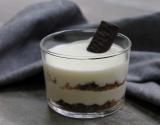 Tiramisù croustillant aux crêpes dentelles au chocolat noir