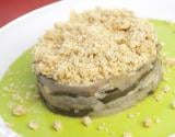 Crumble courgettes oignons