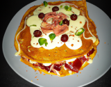 Crêpes façon pizza