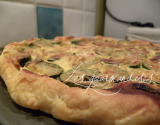 Tarte aux courgettes et au chèvre sans œufs