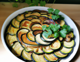 Flans aux courgettes et aubergines