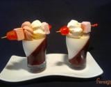 Duo chocolat blanc-cassis