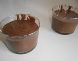 Mousse au chocolat enrichie en beurre