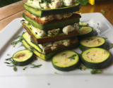 Bricks de courgettes et chèvre