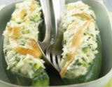 Courgettes farcies au Reblochon de Savoie