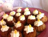 Cupcakes banane et noix de coco