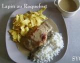 Lapin à la crème de Roquefort