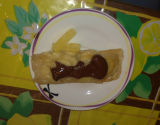 Banane en brick sauce chocolat