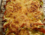 Gratin tomates-courgettes