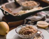 Crumble aux pommes et sa touche de citron