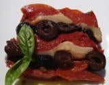 Terrine de tomate mozzarella et olives noires