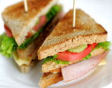 Club sandwich au poulet