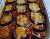 Gratin d 'aubergines à la tomate