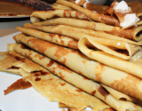 Crêpes sucrées maison