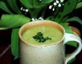 Velouté de brocolils et courgettes au fromage frais