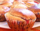 Muffins à la framboise fraîche