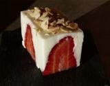 Cube light aux fraises