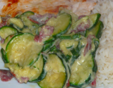 Courgettes à la cancoillote