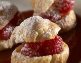 Choux gourmands avec Mon dessert de fraises