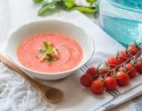 Gaspacho au basilic frais