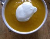 Velouté de butternut au gingembre et à la citronnelle