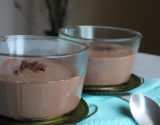 Mousse au chocolat sans sucre, sans œuf !